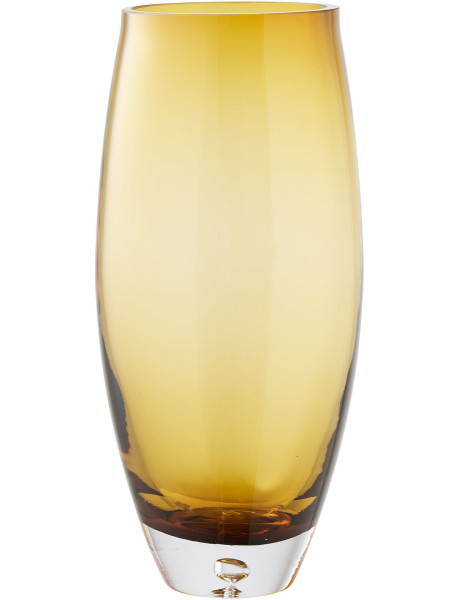 Vase verre soufflé orange doré 32 cm Auralvik House Nordic - 1