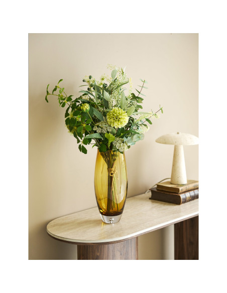 Vase verre soufflé orange doré 32 cm Auralvik House Nordic - 2