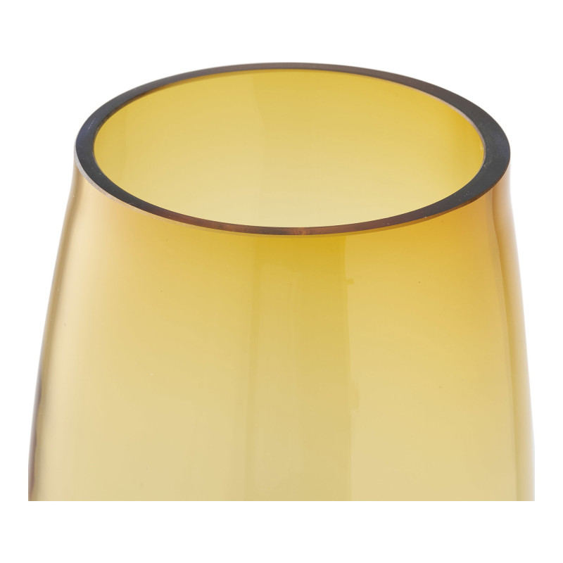 Vase verre soufflé orange doré 32 cm Auralvik House Nordic - 3