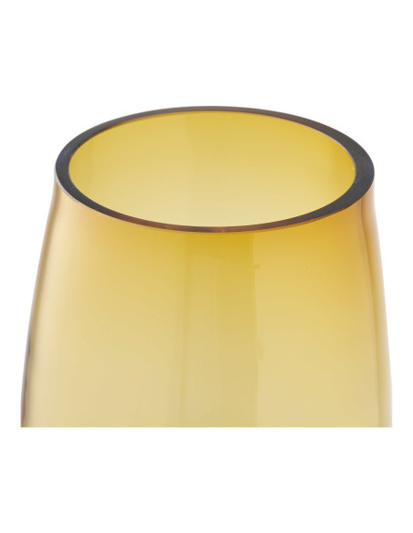Vase verre soufflé orange doré 32 cm Auralvik House Nordic - 3