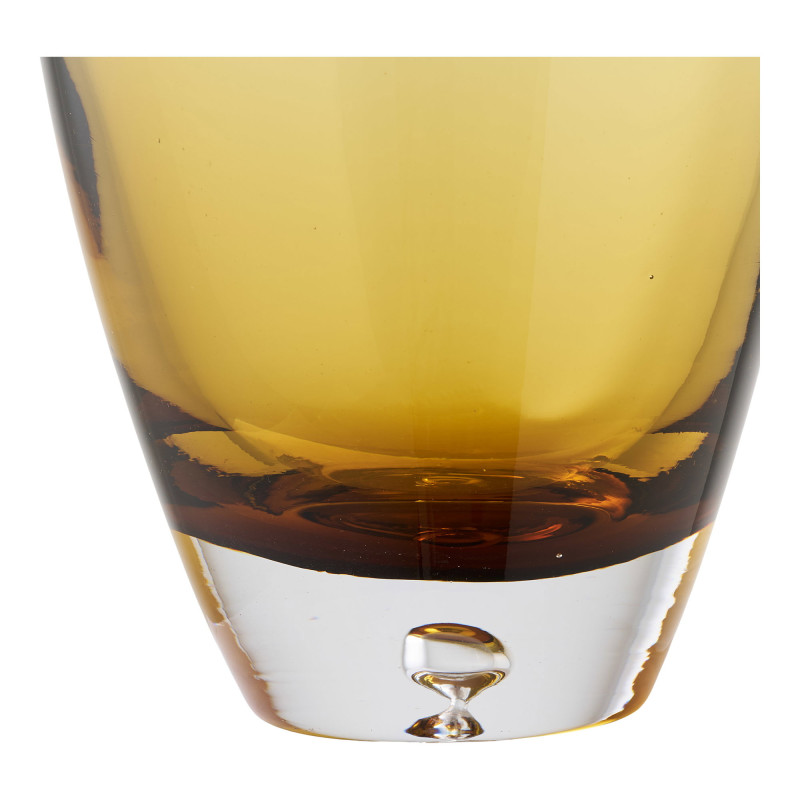 Vase verre soufflé orange doré 32 cm Auralvik House Nordic - 4