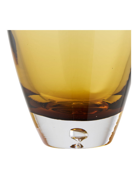 Vase verre soufflé orange doré 32 cm Auralvik House Nordic - 4