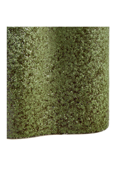 Vase céramique vert forêt organique Varyndal House Nordic - 4