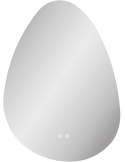 Miroir LED salle de bain antibuée 58x80 cm Kiama