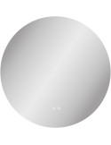 Miroir rond LED salle de bain antibuée 80 cm Kiama
