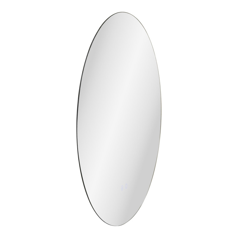 Miroir rond LED salle de bain antibuée 80 cm Kiama House Nordic - 3