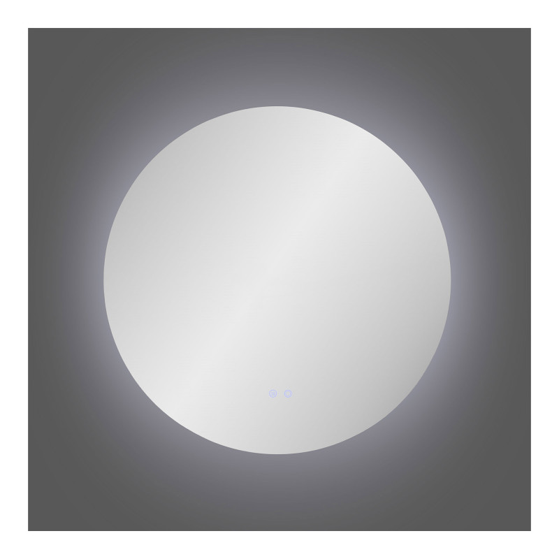Miroir rond LED salle de bain antibuée 80 cm Kiama House Nordic - 5