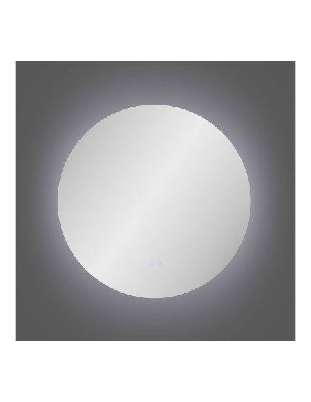 Miroir rond LED salle de bain antibuée 80 cm Kiama House Nordic - 5