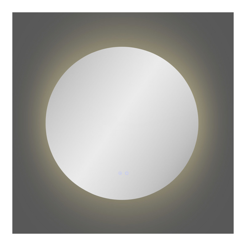 Miroir rond LED salle de bain antibuée 80 cm Kiama House Nordic - 6