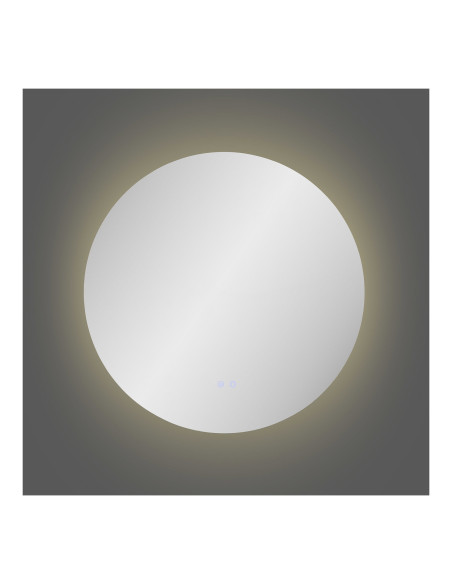 Miroir rond LED salle de bain antibuée 80 cm Kiama House Nordic - 6