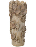 Vase champignon grès beige écru 37 cm Dwingeloo