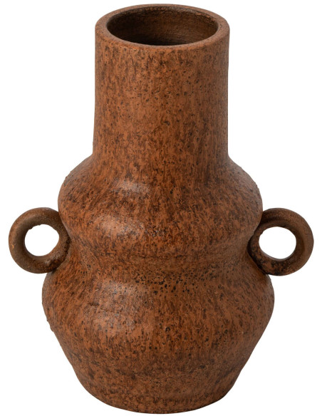 Vase amphore céramique cognac 27 cm Castelra J-Line - 1
