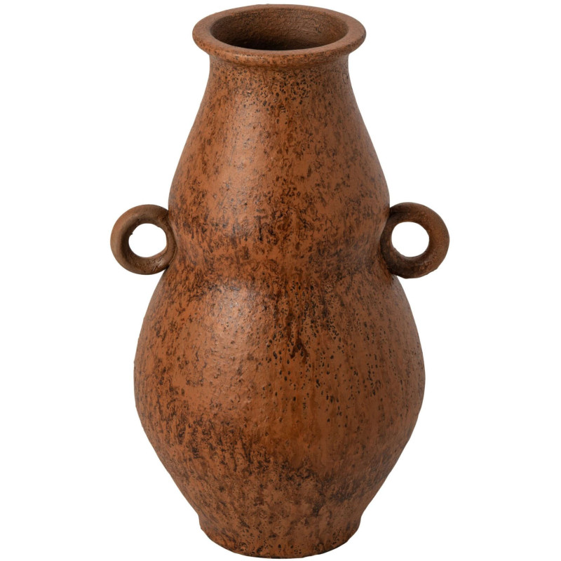 Vase amphore céramique cognac 41 cm Castelra J-Line - 1