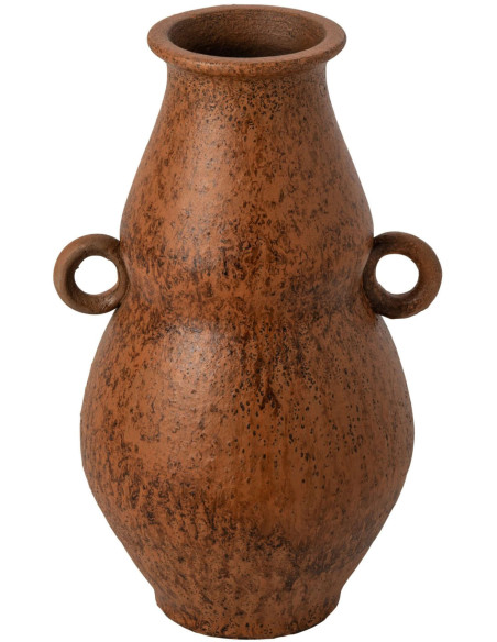 Vase amphore céramique cognac 41 cm Castelra J-Line - 1