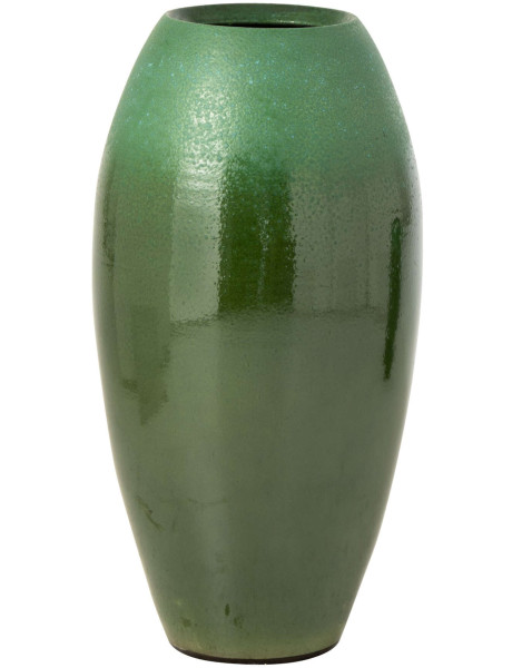 Vase de sol céramique vert turquoise 37x37x70 cm Elverdam J-Line - 1