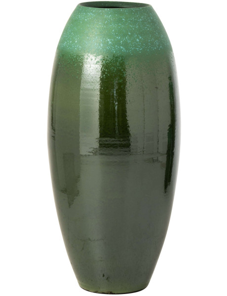 Vase de sol céramique vert 90 cm Elverdam J-Line - 1