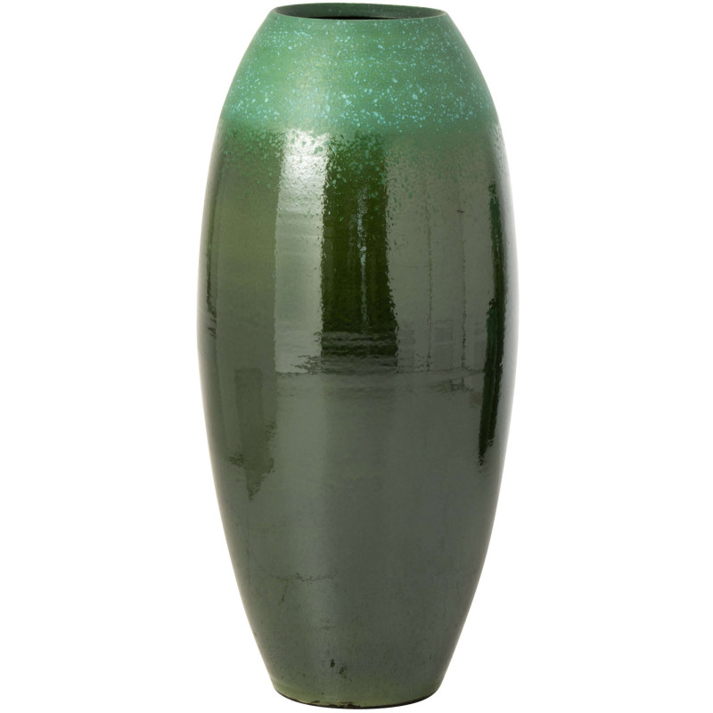Vase de sol céramique vert 90 cm Elverdam J-Line - 1