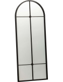Miroir arche noir vertical 106,5 cm Raveldam