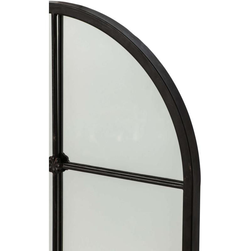 Miroir arche noir vertical 106,5 cm Raveldam J-Line - 3