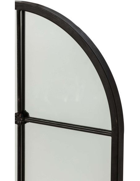 Miroir arche noir vertical 106,5 cm Raveldam J-Line - 3