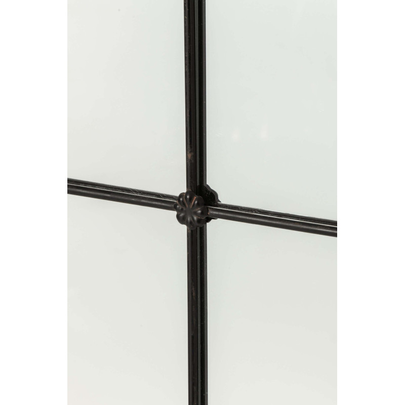 Miroir mural arche noir verrière 106,5 cm Raveldam J-Line - 3