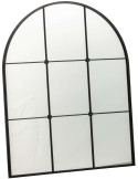 Miroir mural arche noir verrière 106,5 cm Raveldam