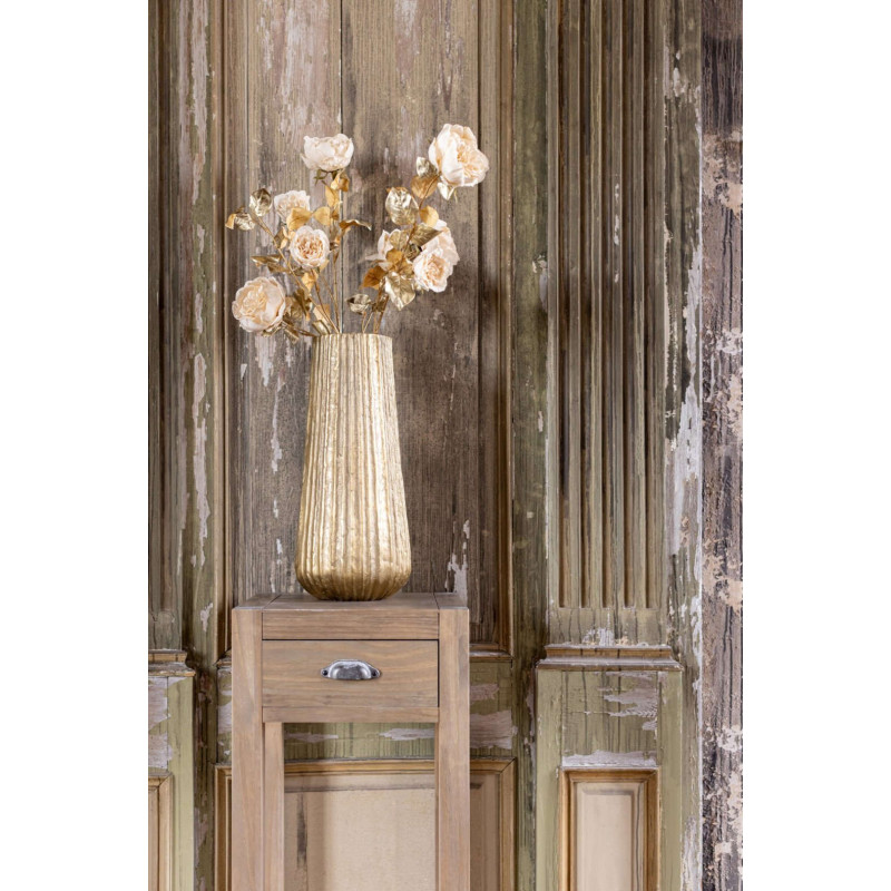 Table d’appoint haute bois naturel avec tiroir 40x40x90 cm Rakkestad J-Line - 2