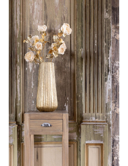 Table d’appoint haute bois naturel avec tiroir 40x40x90 cm Rakkestad J-Line - 2