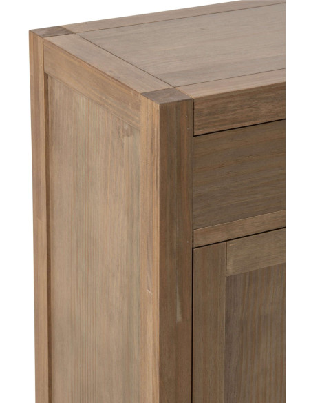 Buffet bois naturel 140 cm 3 portes 3 tiroirs Rakkestad J-Line - 6