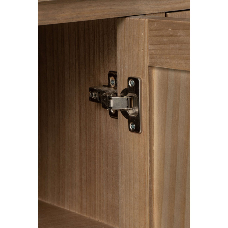 Buffet bois naturel 140 cm 3 portes 3 tiroirs Rakkestad J-Line - 7