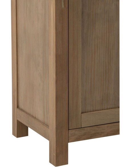 Buffet bois naturel 140 cm 3 portes 3 tiroirs Rakkestad J-Line - 8