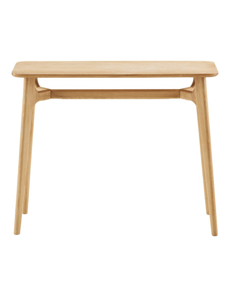Console d’entrée placage chêne naturel 100x35x81 cm Rennes House Nordic - 3