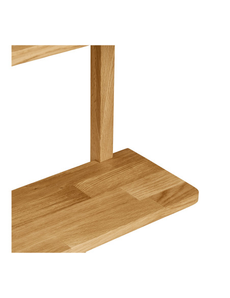 Étagère murale chêne naturel 3 niveaux 50x20x75 cm Townsville House Nordic - 5