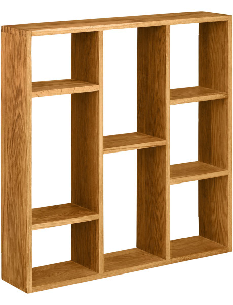 Étagère murale chêne à niches 70x15x70 cm Townsville House Nordic - 1