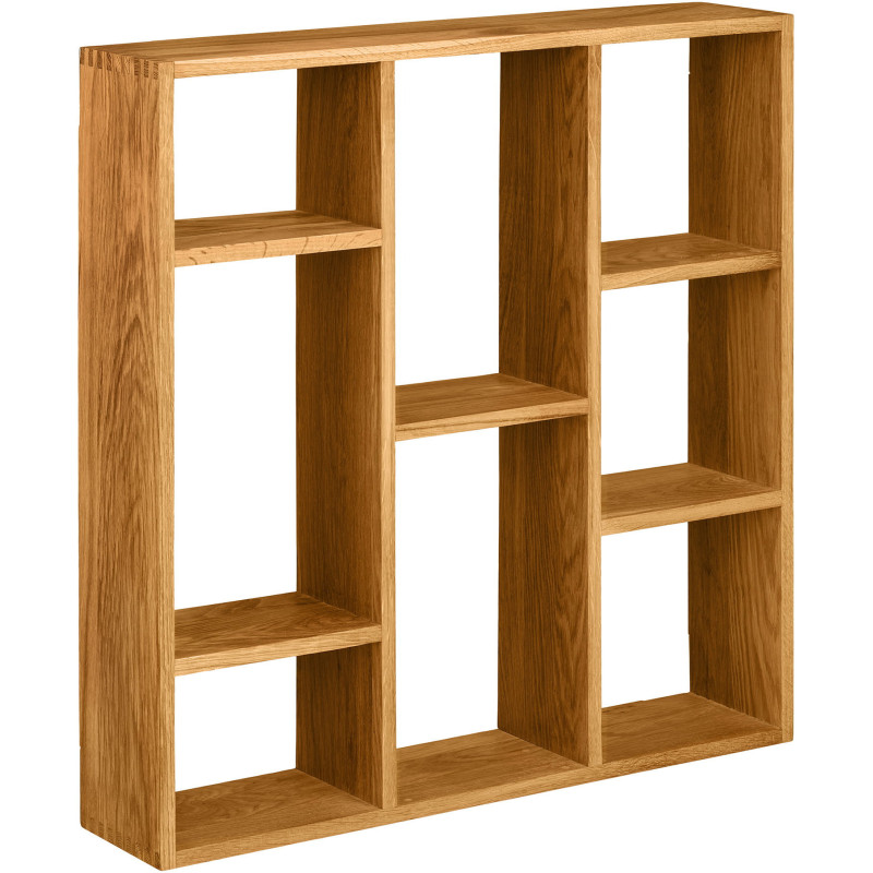 Étagère murale chêne à niches 70x15x70 cm Townsville House Nordic - 1