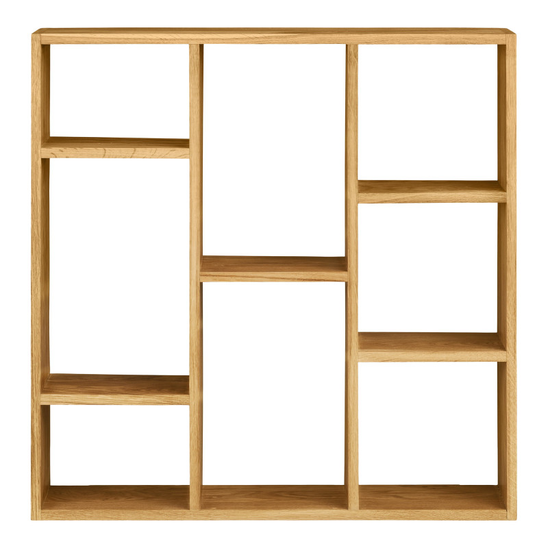 Étagère murale chêne à niches 70x15x70 cm Townsville House Nordic - 3