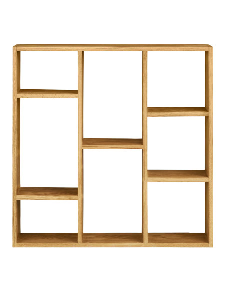 Étagère murale chêne à niches 70x15x70 cm Townsville House Nordic - 3