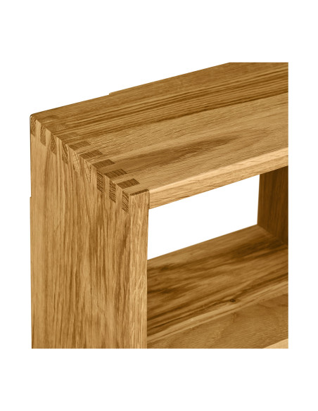 Étagère murale chêne à niches 70x15x70 cm Townsville House Nordic - 4