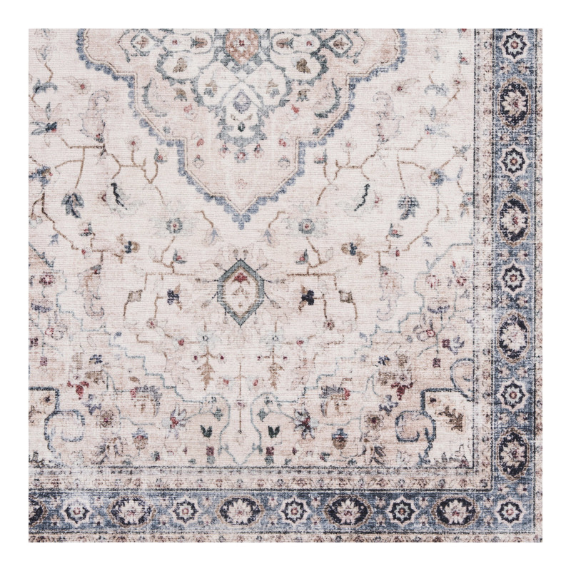 Tapis d’entrée vintage beige bleu 50x80 cm Havana House Nordic - 3