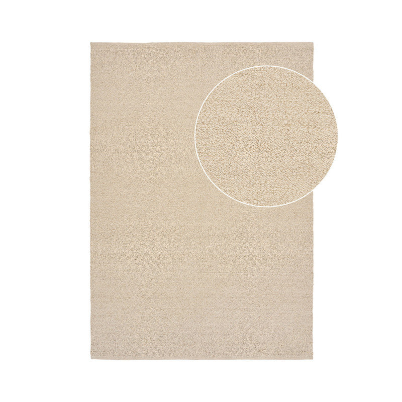 Tapis en laine beige 160x230 cm Bela House Nordic - 3