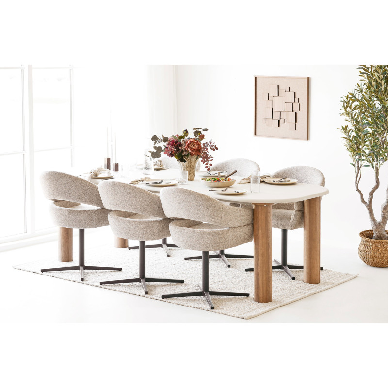 Tapis en laine beige 160x230 cm Bela House Nordic - 4