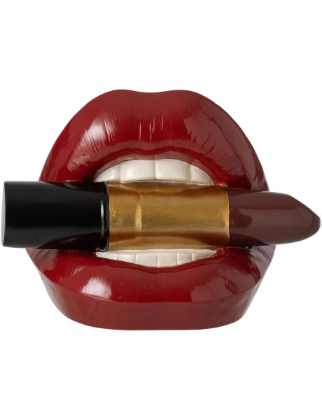 Sculpture lèvres rouge à lèvres 33 cm Rovessia J-Line - 1