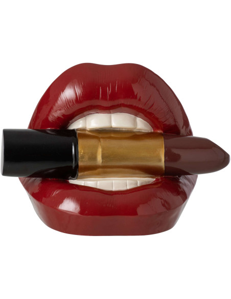 Sculpture lèvres rouge à lèvres 33 cm Rovessia J-Line - 1