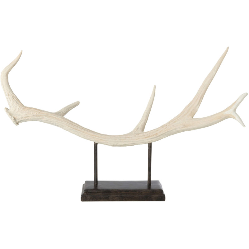 Bois de cerf décoratif beige 60 cm Cervalya J-Line - 2