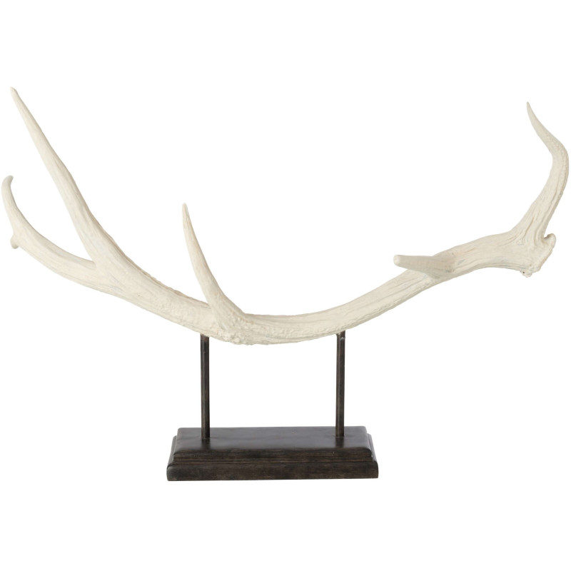 Bois de cerf décoratif beige 60 cm Cervalya J-Line - 3
