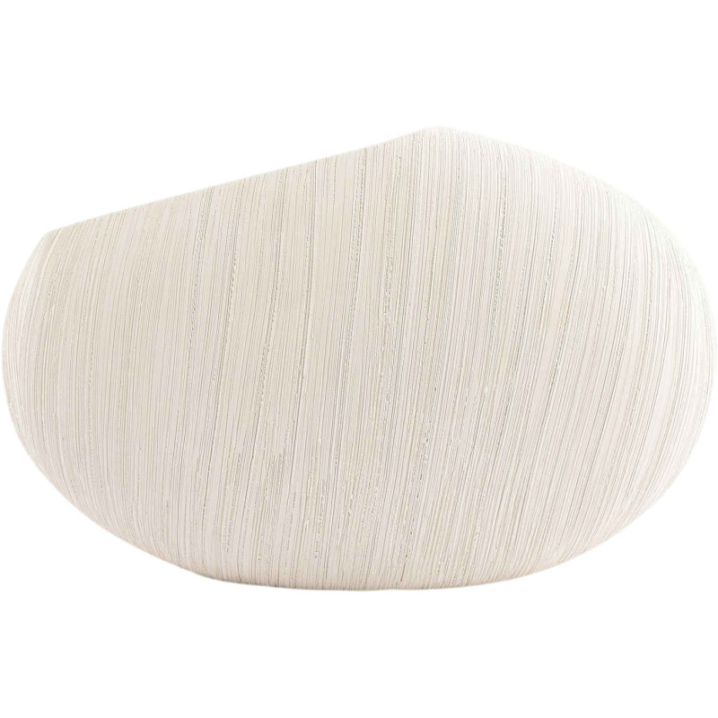 Vase céramique beige ovale 33 cm Vico S|P Collection - 2