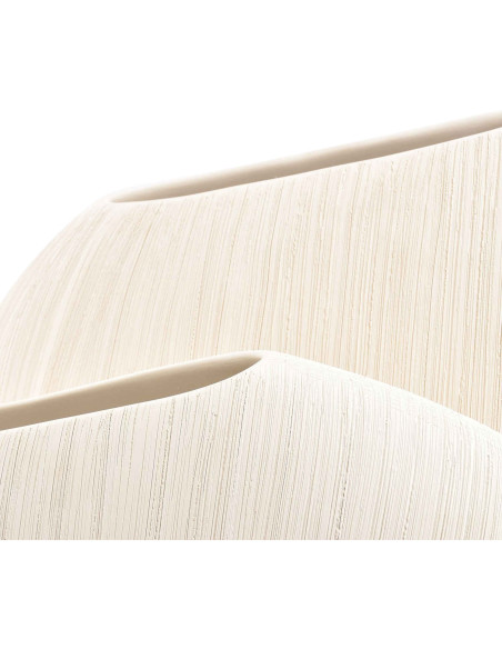 Vase céramique beige ovale 33 cm Vico S|P Collection - 3