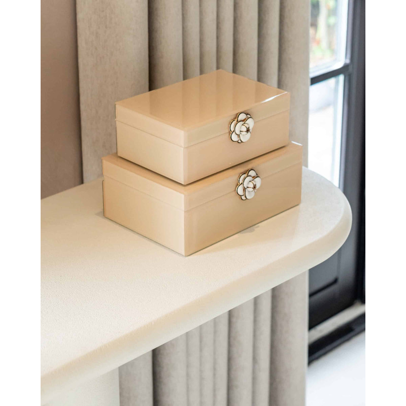 Console d’entrée design blanche 130x42x85,5 cm Winslow Richmond Interiors - 9