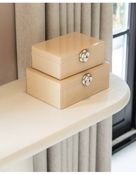 Console d’entrée design blanche 130x42x85,5 cm Winslow Richmond Interiors - 9