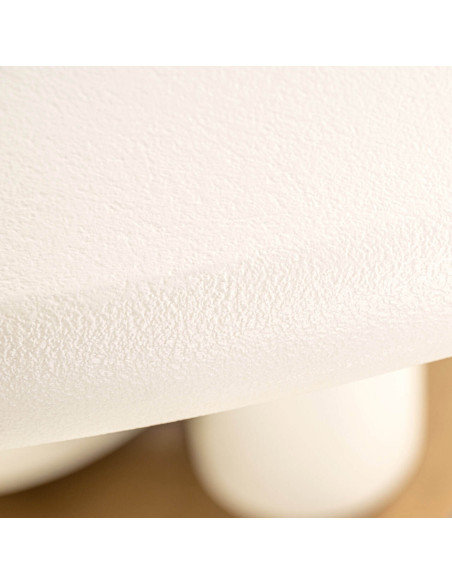 Table à manger ronde blanche design 135 cm Winslow Richmond Interiors - 7